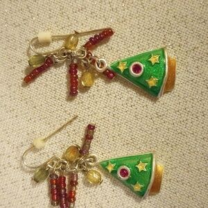 Christmas Tree Earrings